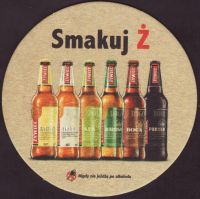 Beer coaster zywiec-74-zadek