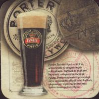 Beer coaster zywiec-83-zadek