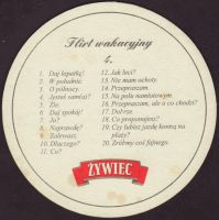 Beer coaster zywiec-87-zadek-small